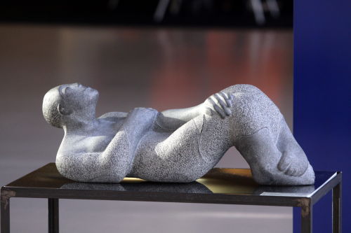 Wernisaż wystawy rzeźb Beaty Czapskiej w Ambasadzie Francji