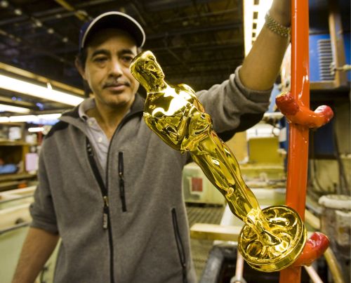 Oscarowe statuetki produkowane są w zakładzie R.S. Owens w Chicago
