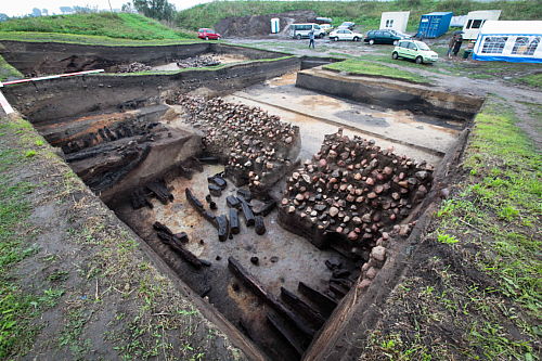 Archeolodzy spotkali się w piastowskim grodzisku w Tumie