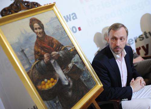 W Warszawie zaprezentowano „Pomarańczarkę” Gierymskiego